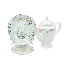 TEA SET 24PC ROYAL BISTRO IR QRD25054-15 Default Title - MamasJan Crockery