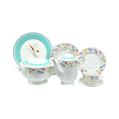 DINNER SET 61PC ROYAL BISTRO IR QRD25051-3 Default Title - MamasJan Crockery