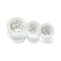 DINNER SET 61PC ROYAL BISTRO IR QRD25053-7 Default Title - MamasJan Crockery