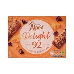 ALPEN CEREAL BAR CHOCOLATE HONEYCOMB 5 BARS 120 GM Default Title - MamasJan GroceryFoods