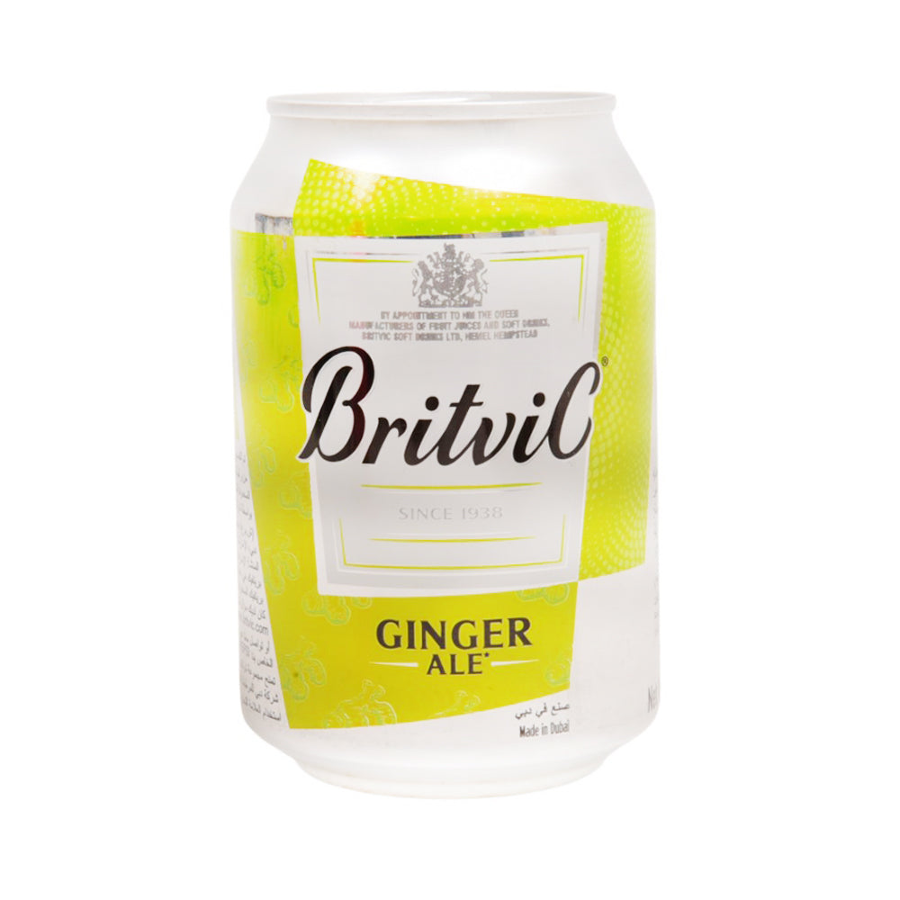 BRITVIC GINGER ALE TIN 300ML Default Title - MamasJan GroceryFoods