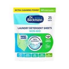 DR. BECKMANN LAUNDRY DETERGENT SHEETS NON-BIO BREEZE BLOSSOM Default Title - MamasJan Grocery Nonfood