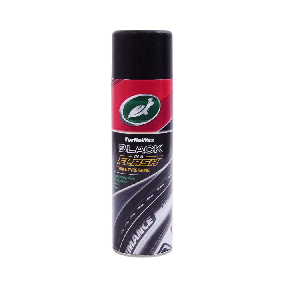 TURTLE SHINE SPRAY BLACK IN A FLASH 500 ML Default Title - MamasJan Non Grocery