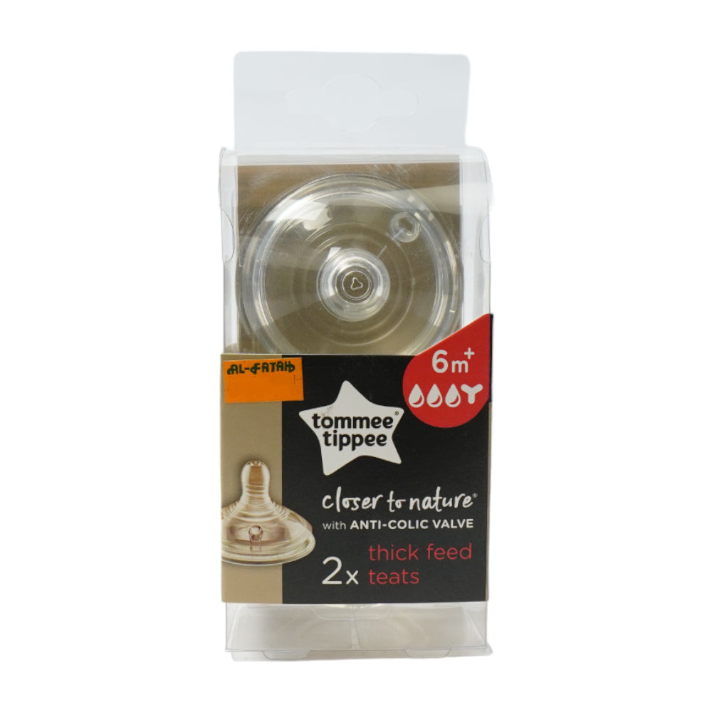 TOMMEE TIPPEE NIPPLE 6M+ 422142/38 2X Default Title - MamasJan Grocery Nonfood