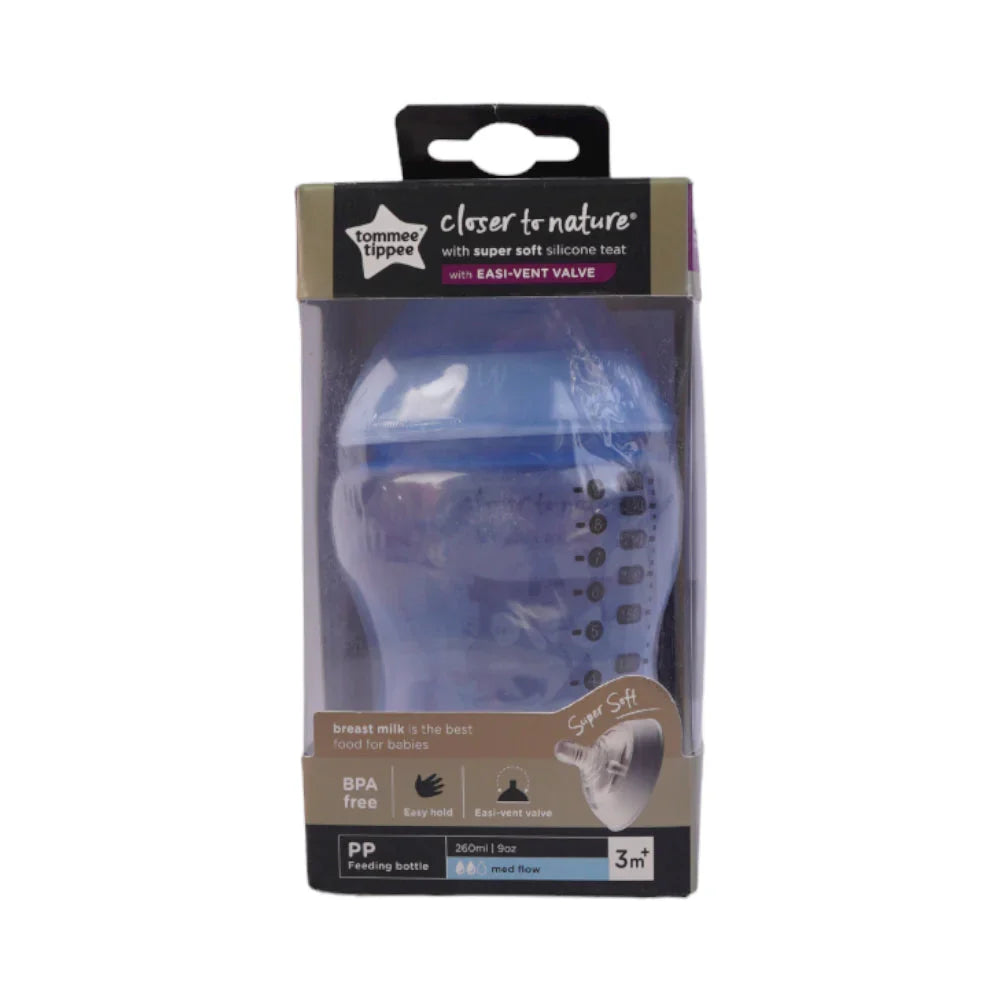 TOMMEE TIPPEE FEEDING BOTTLE 0M+ 421113/38 260 ML Default Title - MamasJan Grocery Nonfood