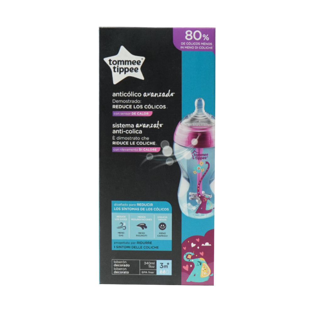 TOMMEE TIPPEE BABY FEEDING ANTICOLIC 3M+ 340 ML 42257975 Default Title - MamasJan Grocery Nonfood