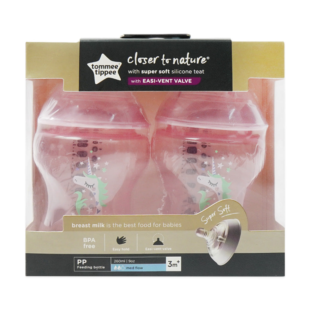 TOMMEE TIPPEE FEEDING BOTTLE ANTI COLIC 2PC 260ML 422581/38 Default Title - MamasJan Grocery Nonfood