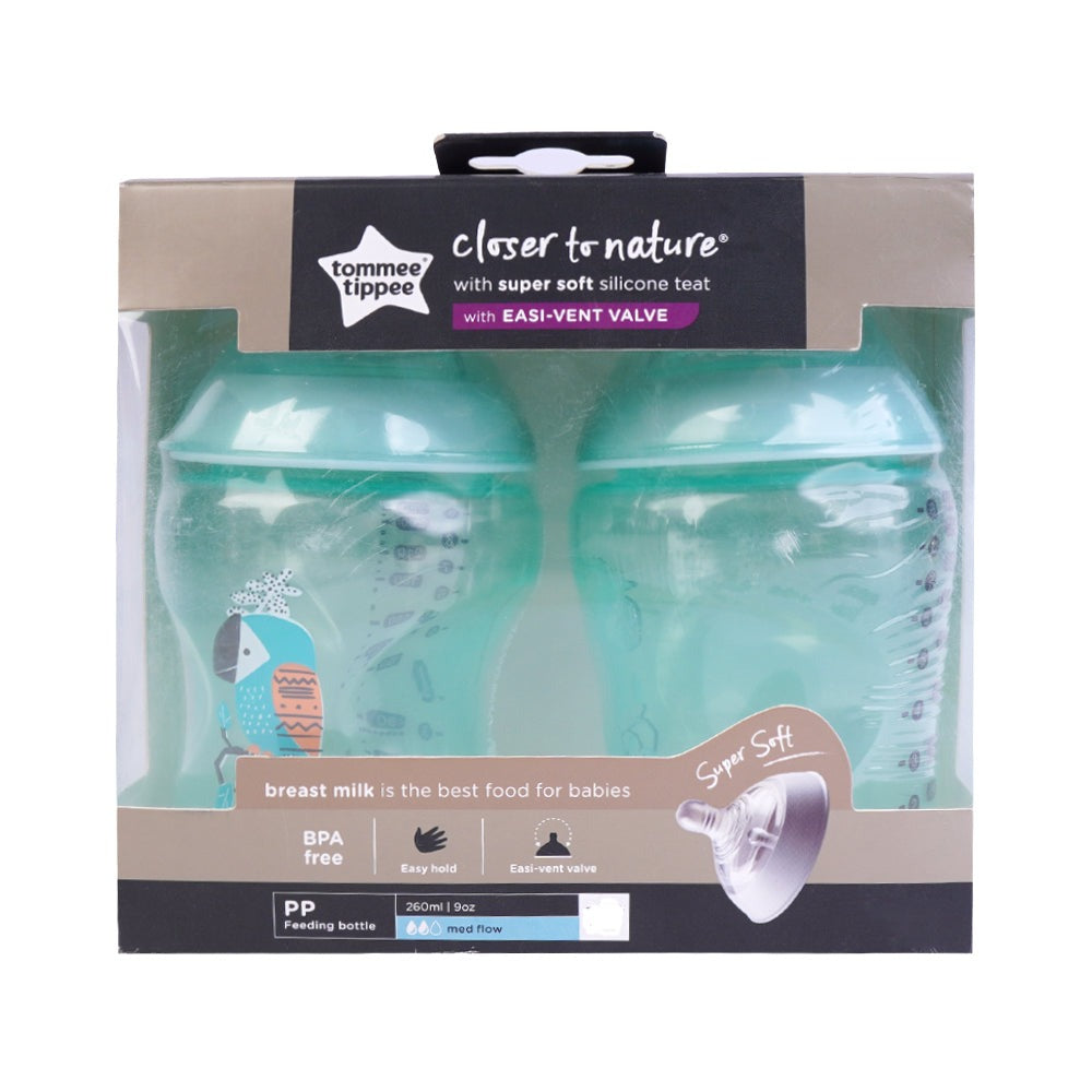 TOMME TIPPEE BABY FEEDING BOTTLE 0M+ 260 ML 422582/38 Default Title - MamasJan Grocery Nonfood
