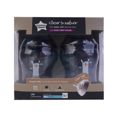 TOMMEE TIPPEE CLOSER TO NATURE TINTED BOTTLE 2X 260ML 422585 Default Title - MamasJan Grocery Nonfood