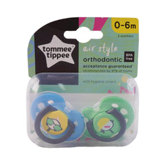TOMMEE TIPPEE SOOTHER AIR STYLE BASIC 0-6M 433376 Default Title - MamasJan Grocery Nonfood
