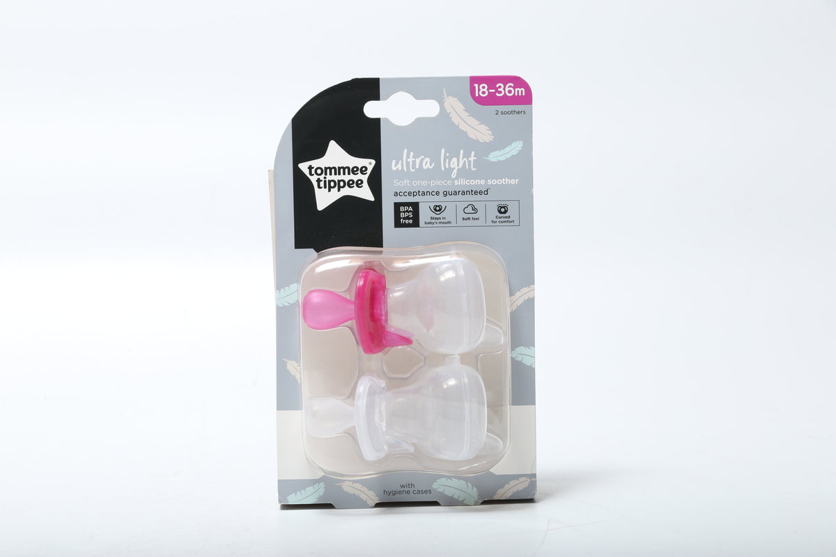 TOMME TIPPEE SILICONE SOOTHER ULTRA LIGHT 18-36CM 433455 Default Title - MamasJan Grocery Nonfood