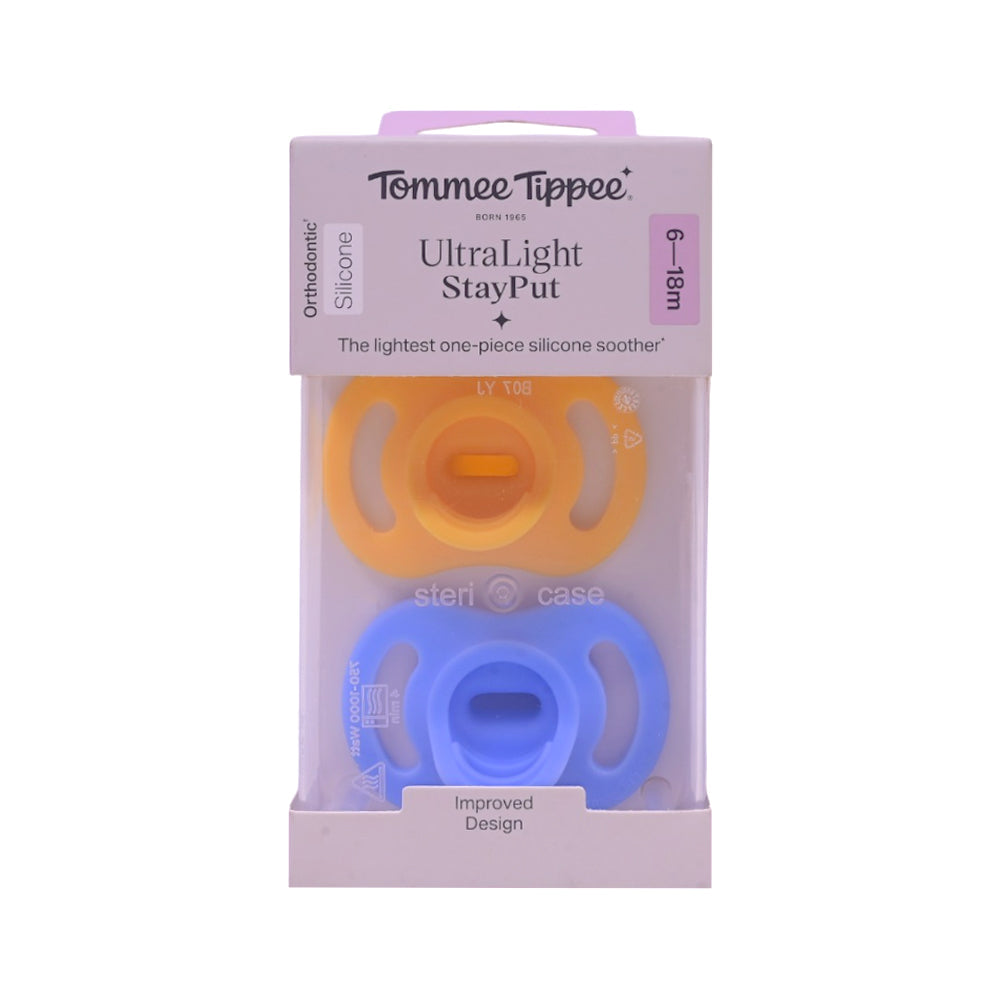 TOMMEE TIPPEE 6-18M UL SOOTHER 2 PCS Default Title - MamasJan Baby Maternity Care
