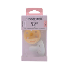 TOMMEE TIPPEE 0-6M BREASTLIKE SOOTHER 2 PCS Default Title - MamasJan Baby Maternity Care