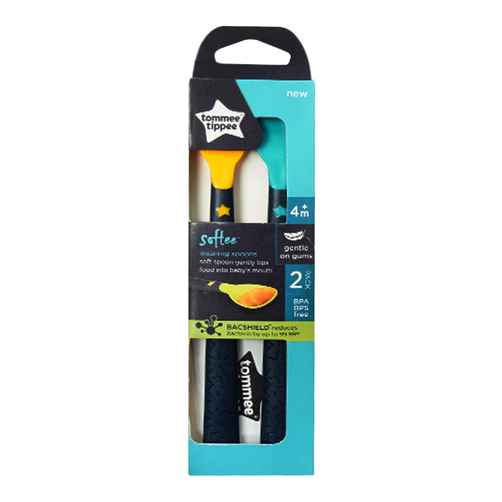 TOMMEE TIPPEE WEANING SPOONS SOFTEE 446820/38 2PC Default Title - MamasJan Grocery Nonfood
