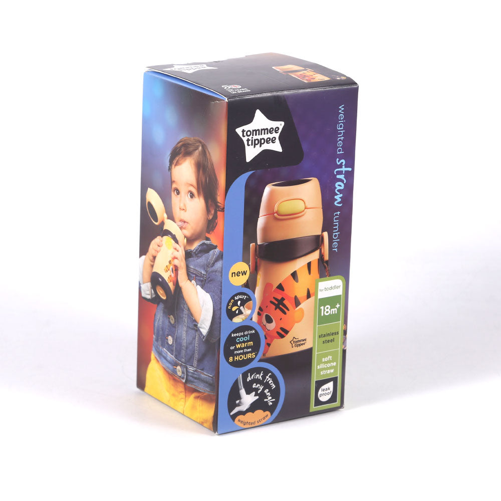 TOMMEE TIPPEE FEEDING BOTTLE WITH STRAW 350 ML 448018/38 Default Title - MamasJan Grocery Nonfood