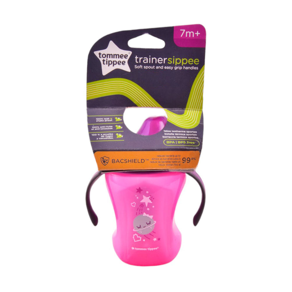 TOMMEE TIPPEE 549218 PINK 8OZ TRAINING SIPPEE CUP Default Title - MamasJan Grocery Nonfood