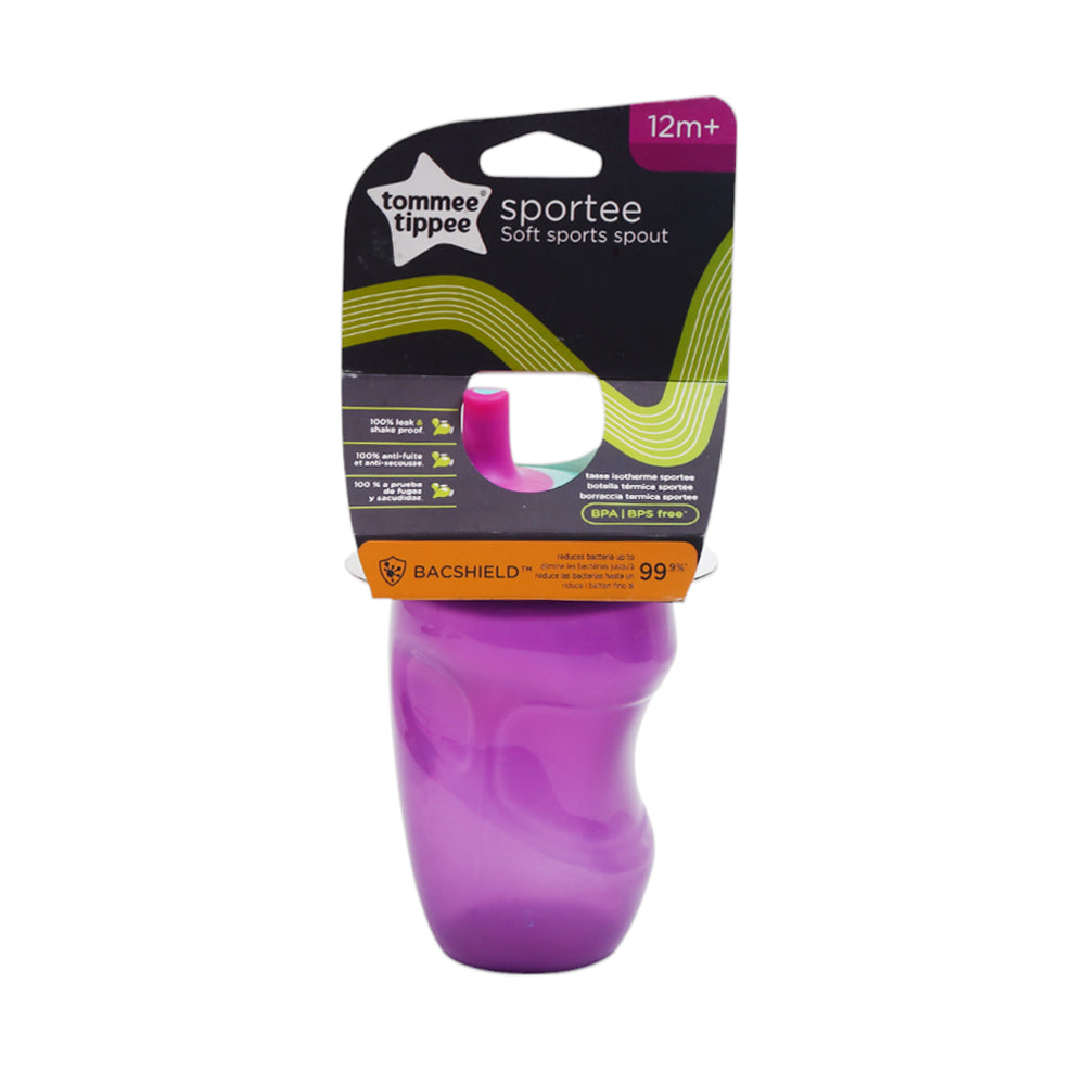 TOMMEE TIPPEE 549226 PURPLE 10OZ SPORTEE BOTOMMEE TIPPEELE Default Title - MamasJan Grocery Nonfood