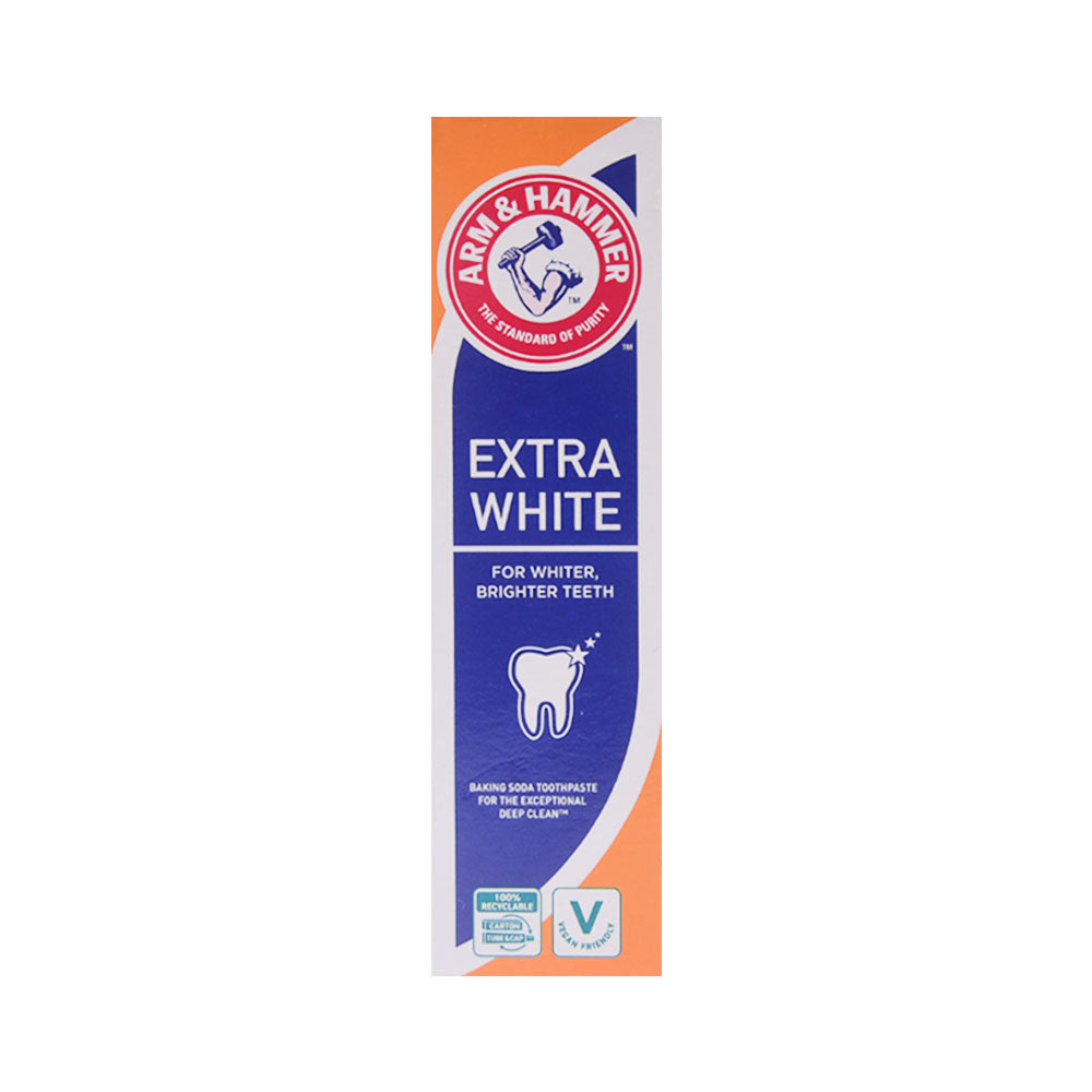 ARM & HAMMER TOOTH PASTE EXTRA WHITE 125 GM Default Title - MamasJan Grocery Nonfood