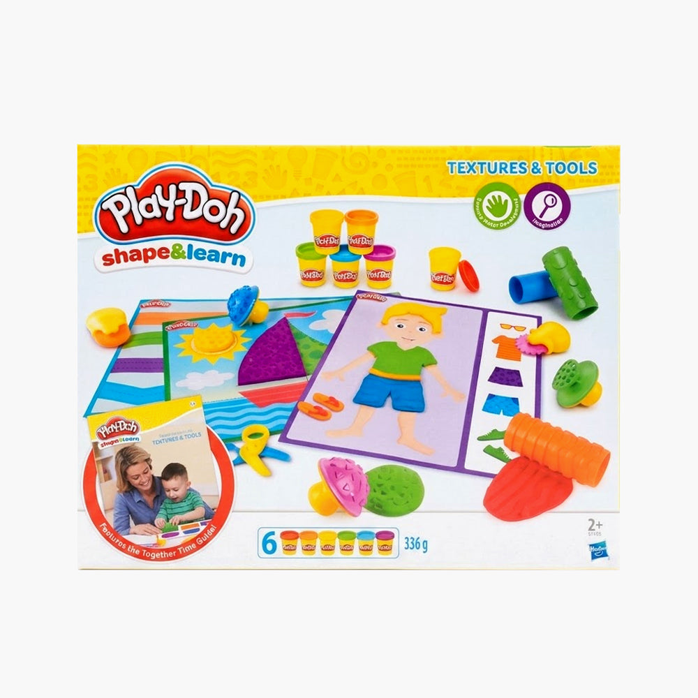 B3408 HASBRO PLAYDOUGH PLAYDOH TEXTURES AND TOOLS A.I Default Title - MamasJan Toys