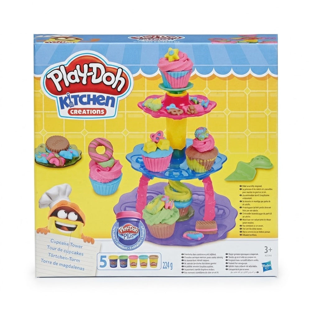 A5144 HASBRO PLAYDOUGH CUPCAKE TOWER A.I Default Title - MamasJan Toys