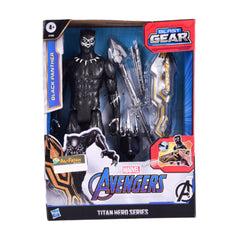 E7388 AVENGER BLACK FIGURE SET A.I Default Title - MamasJan Toys