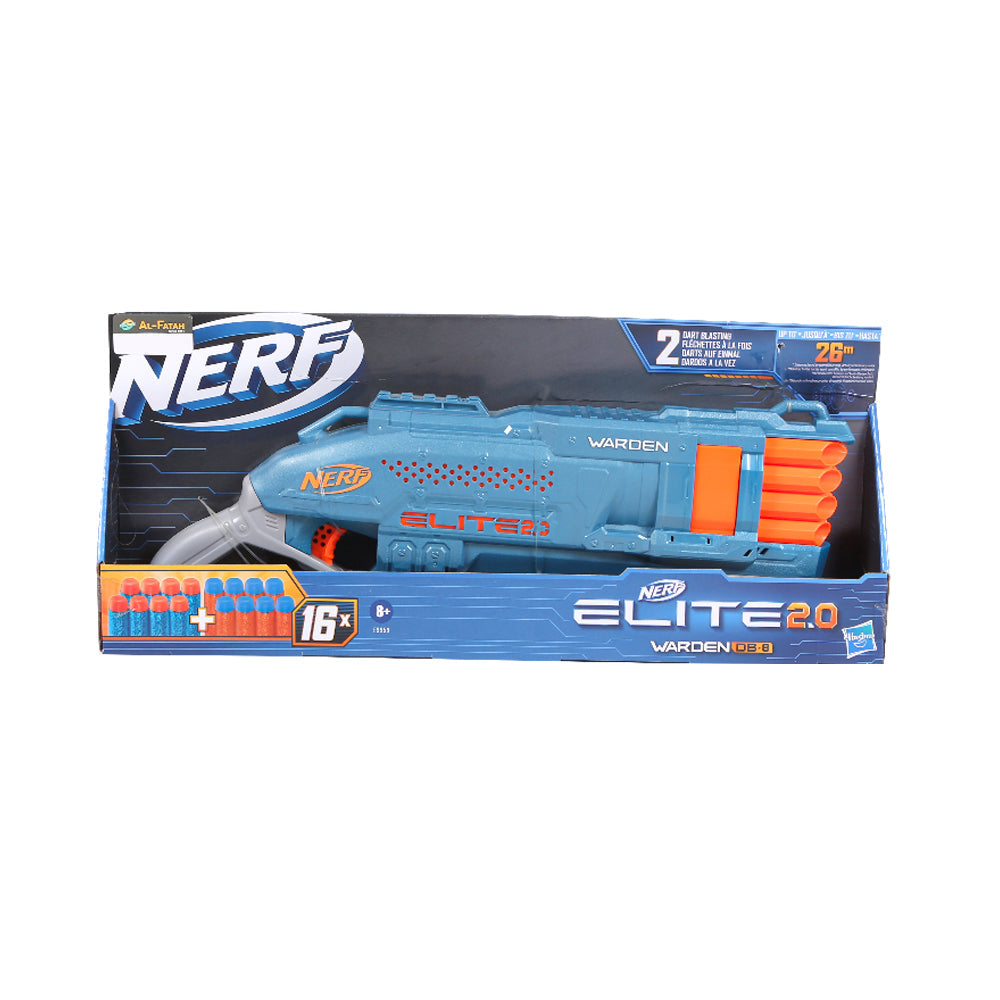 E9959 Nerf Elite Warden Db 8 Dart Gun (8+ Year) D Default Title - MamasJan Toys