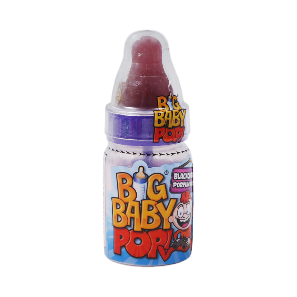 BIG BABY POP CANDY BLACKCURRANT 32 GM Default Title - MamasJan GroceryFoods