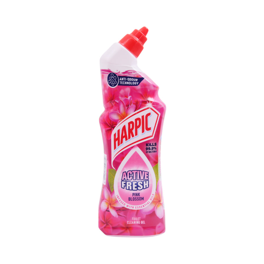 HARPIC TOILET CLEANER ACTIVE FRESH PINK BLOSSOM 750 ML Default Title - MamasJan Grocery Non Foods