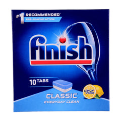 FINISH DISHWASHER CLASSIC LEMON TABS 10 160 GM Default Title - MamasJan Grocery Nonfood