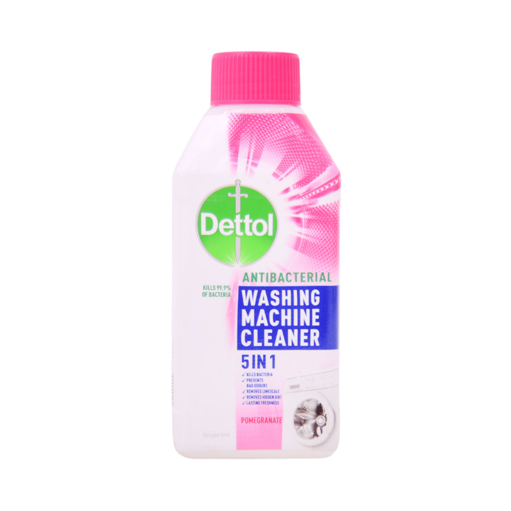 DETTOL WASHING MACHINE CLEANER POMEGRANATE 5IN1 250 ML Default Title - MamasJan Grocery Nonfood