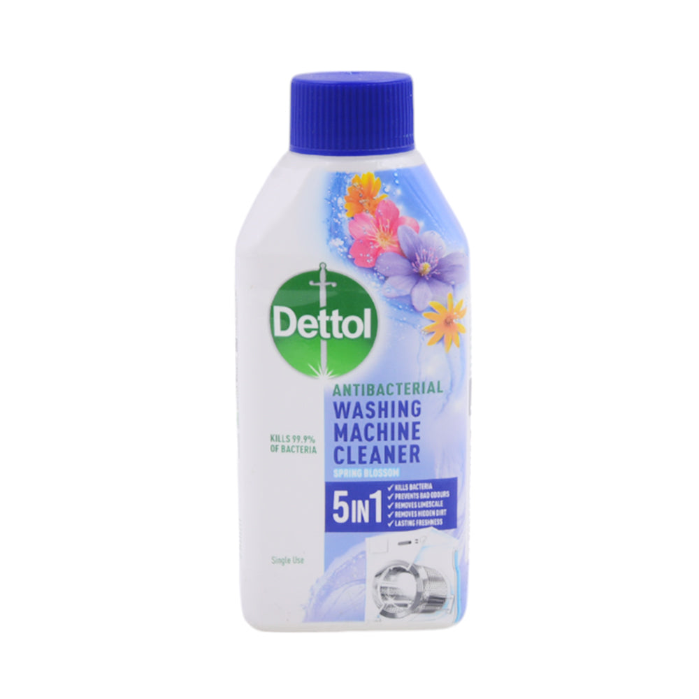 DETTOL WASHING MACHINE CLEANER SPRING BLOSSOM 5IN1 250 ML Default Title - MamasJan Grocery Nonfood