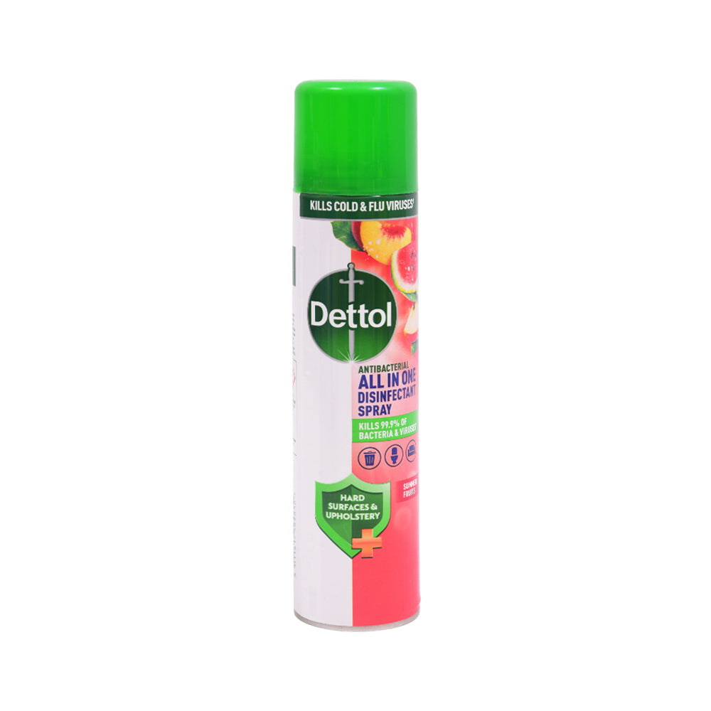 DETTOL DISINFECTANT SPRAY SUMMER FRUITS ALL-IN-ONE 300ML Default Title - MamasJan Grocery Nonfood