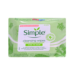SIMPLE CLEANSING FACIAL WIPES SENSITIVE 25 PC Default Title - MamasJan skincare