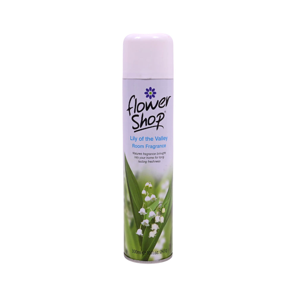 FLOWER SHOP ROOM SPRAY LILY OF THE VELLY 300 ML Default Title - MamasJan Grocery Nonfood