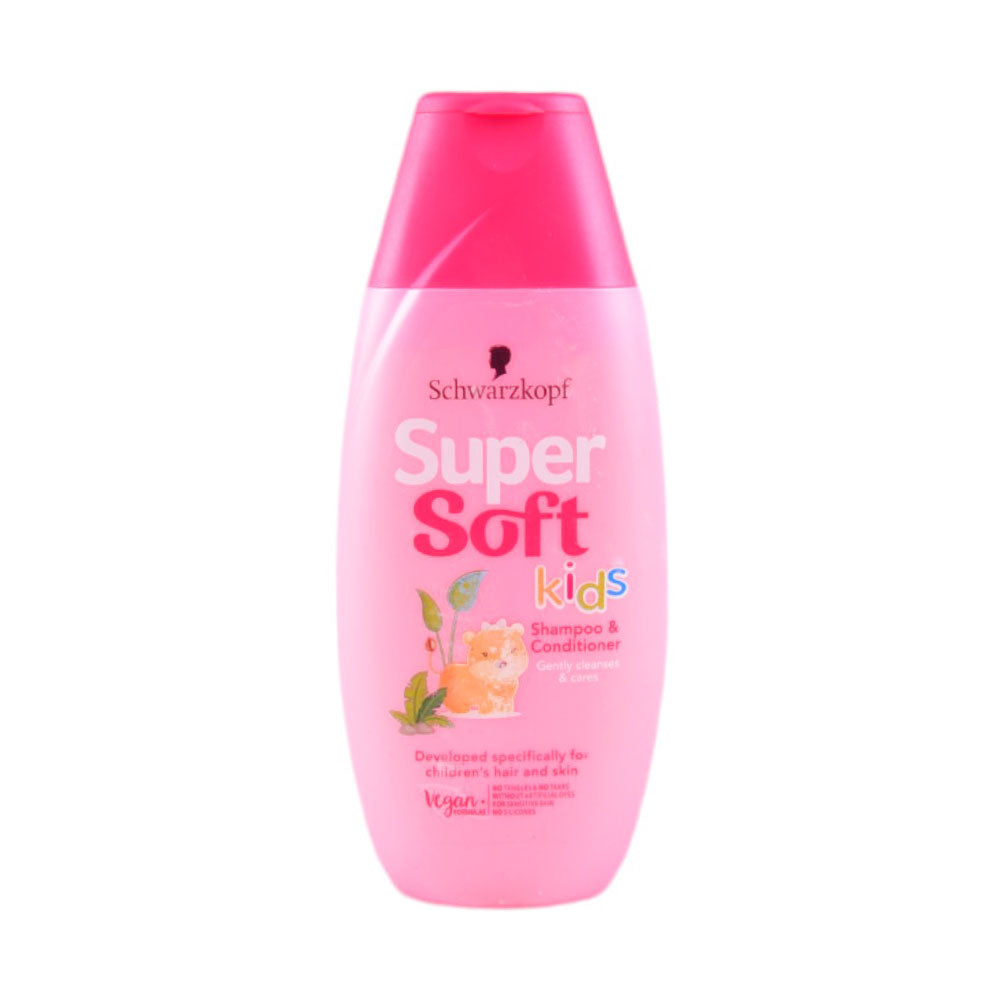 SCHWARZKOPF SUPERSOFT KIDS SHAMPOO AND CONDITIONER 250 ML Default Title - MamasJan Grocery Nonfood