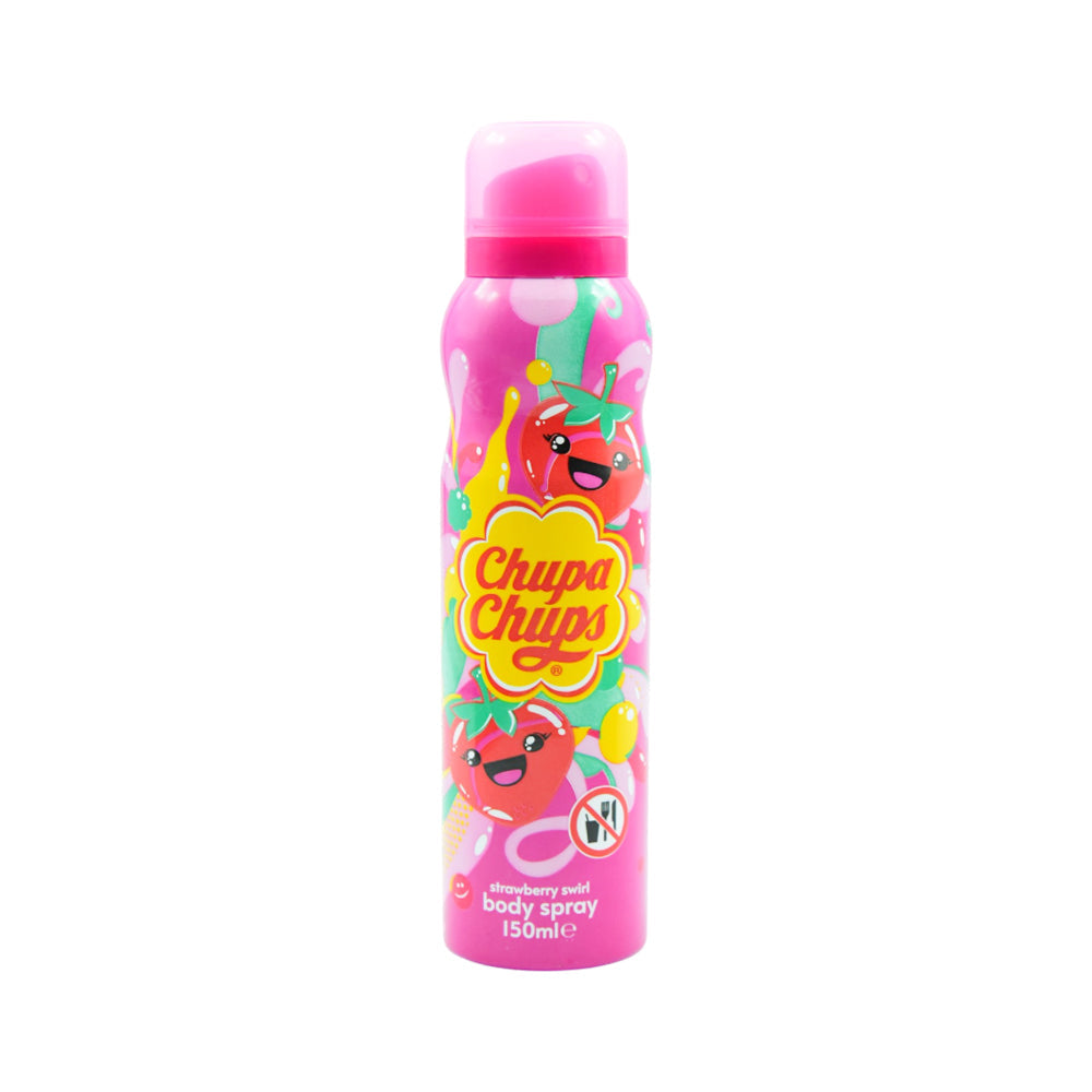 CHUPA CHUPS BODY STRAWBERRY SWIRL 150 ML Default Title - MamasJan Grocery Nonfood