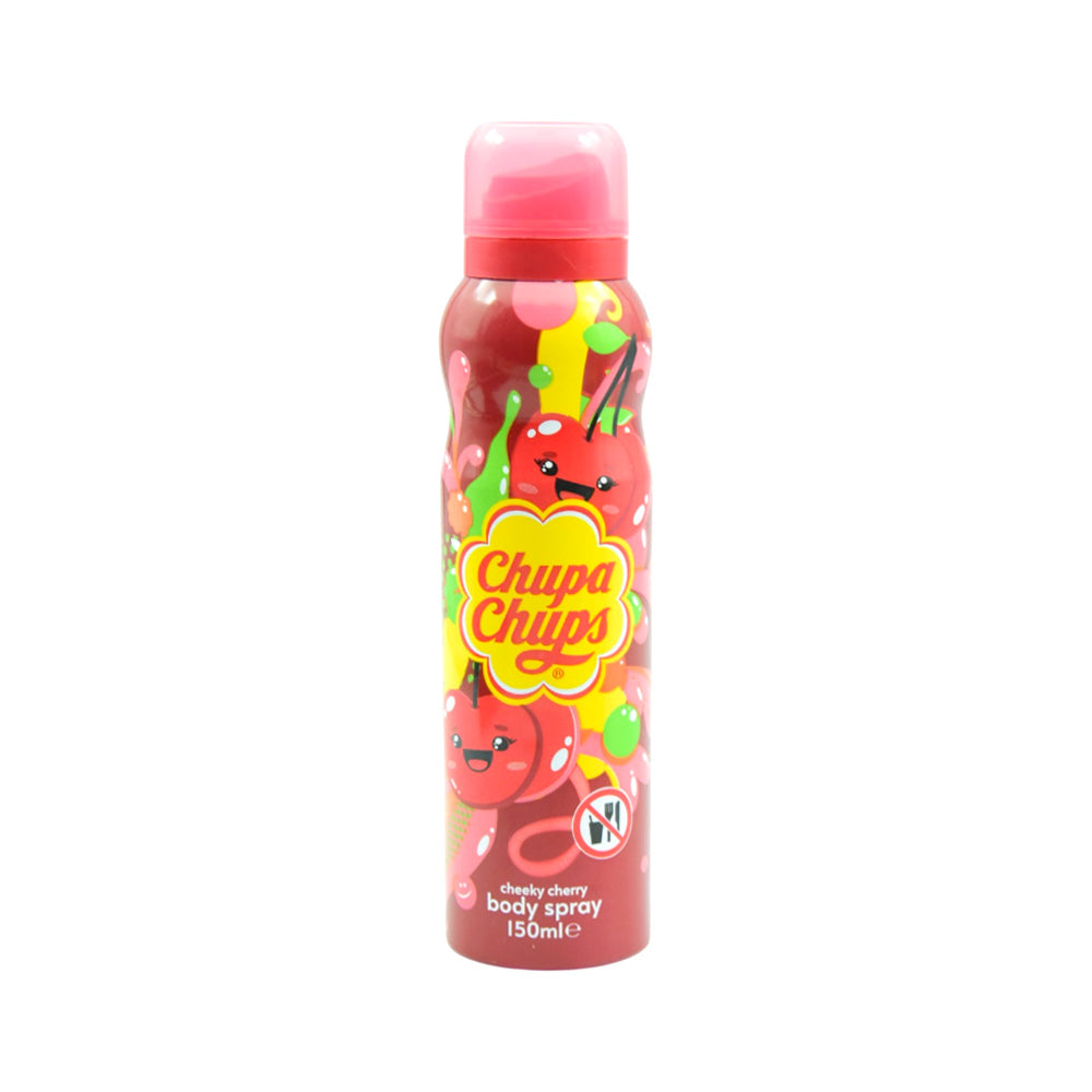 CHUPA CHUPS BODY SPRAY CHEEKY CHERRY 150 ML Default Title - MamasJan Grocery Nonfood