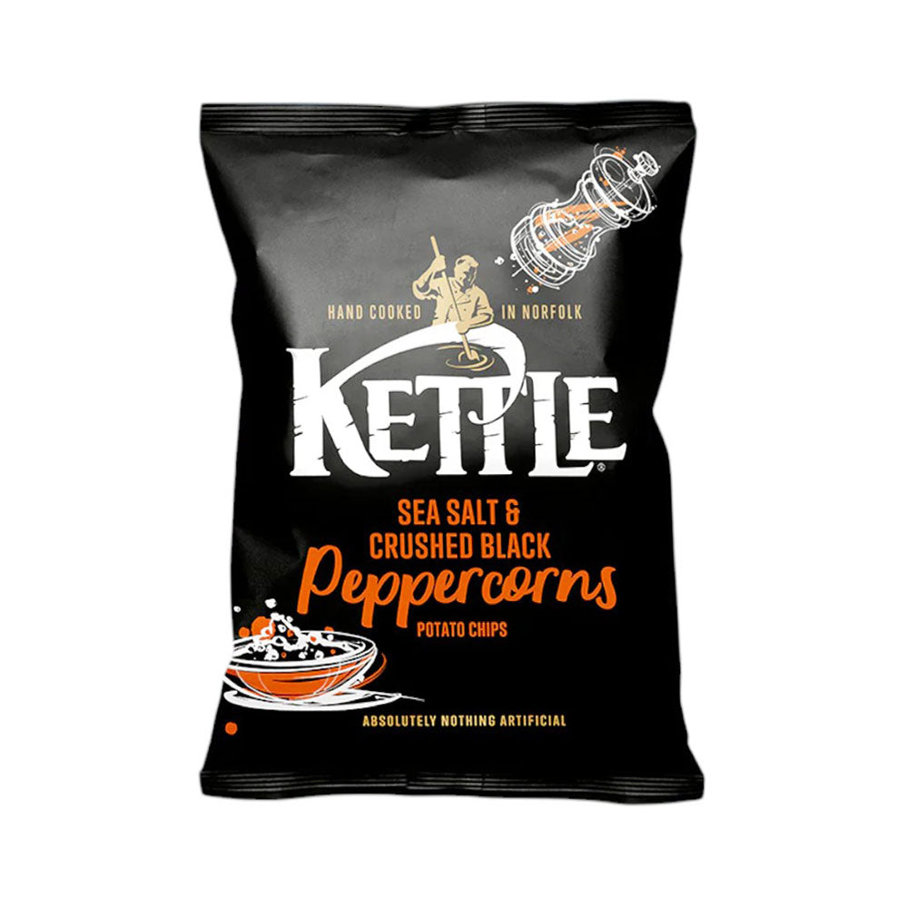 KETTLE CHIPS SALT PEPPERCORNS 40GM Default Title - MamasJan Grocery Food