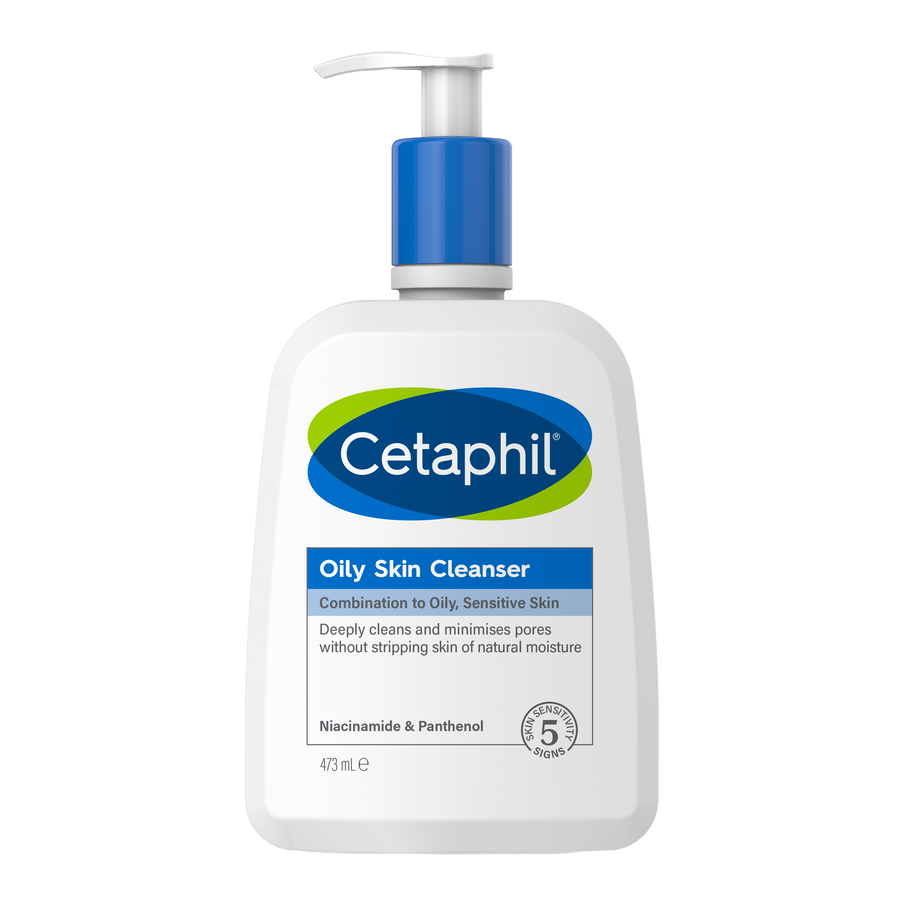 Cetaphil Oily Skin Cleanser Combination To Oily Sensitive Skin 473Ml