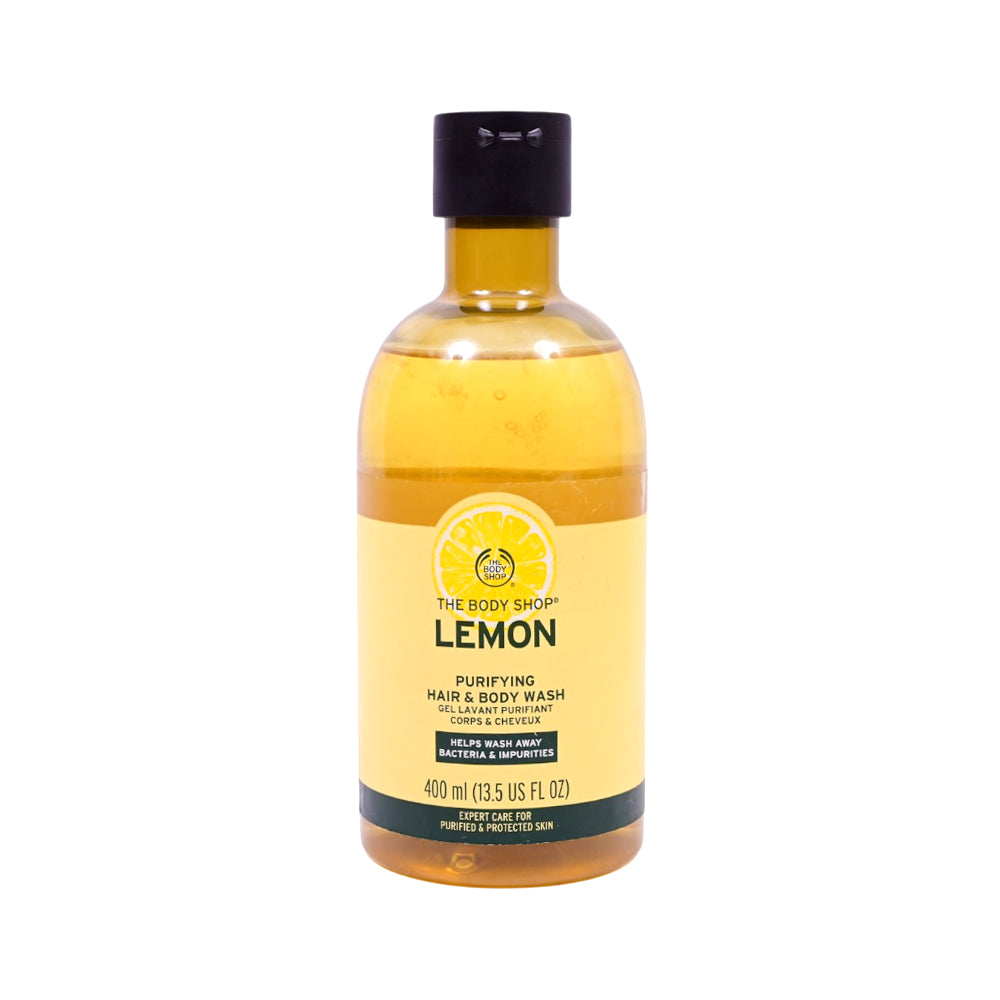 THE BODY SHOP LEMON PURIFYING HAIR & BODY WASH 400 ML Default Title - MamasJan Makeup