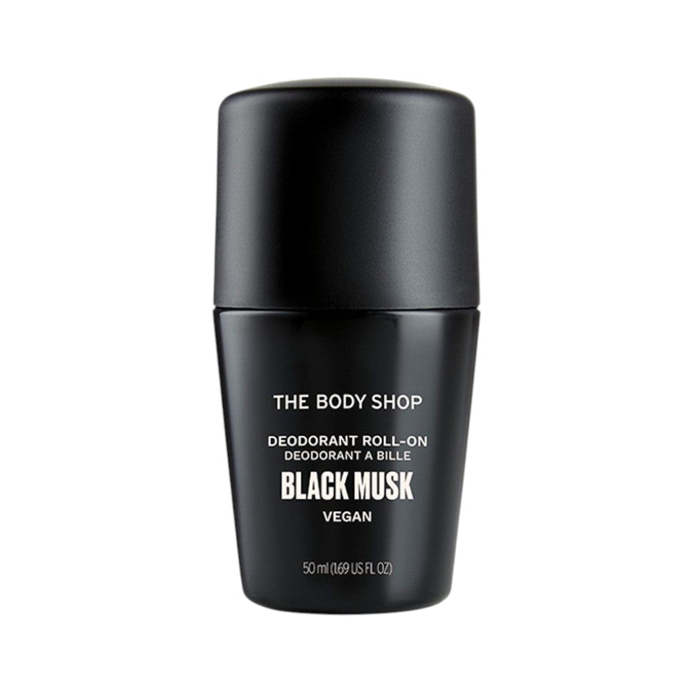 THE BODY SHOP BLACK MUSK VEGAN DEODORANT ROOL-ON 50ML Default Title - MamasJan Makeup