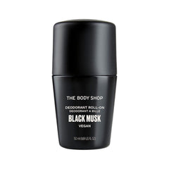 THE BODY SHOP BLACK MUSK VEGAN DEODORANT ROOL-ON 50ML Default Title - MamasJan Makeup