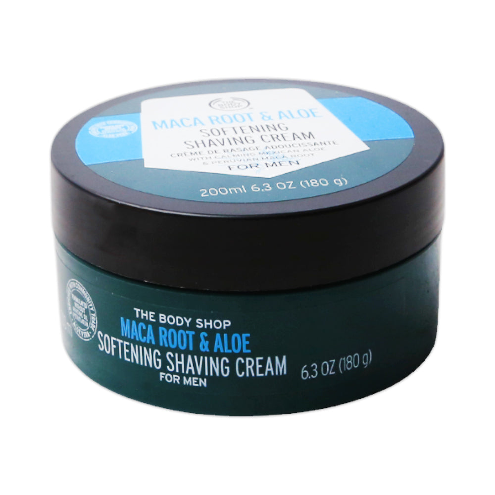 BODY SHOP MACA ROOT & ALOE SOFTNING SHAVING CREAM 200ML Default Title - MamasJan Makeup