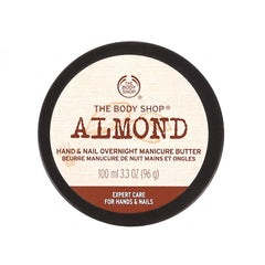 BODY SHOP ALMOND HAND & NAIL OVERNIGHT BUTTER 100 ML Default Title - MamasJan Makeup