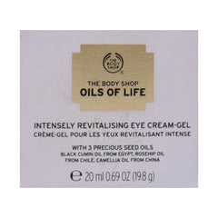 BODY SHOP OILS LIFE INTENSELY REVITALISING EYE CREAM 20ML Default Title - MamasJan Makeup