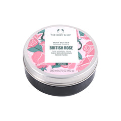 BODY SHOP BRITISH ROSE BODY BUTTER 200 ML Default Title - MamasJan Makeup