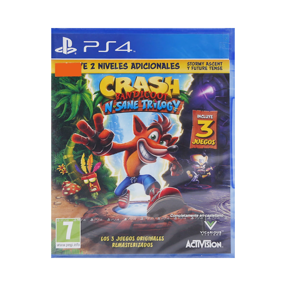 PS4 DVD CRASH TRILOGY PC Default Title - MamasJan Toys