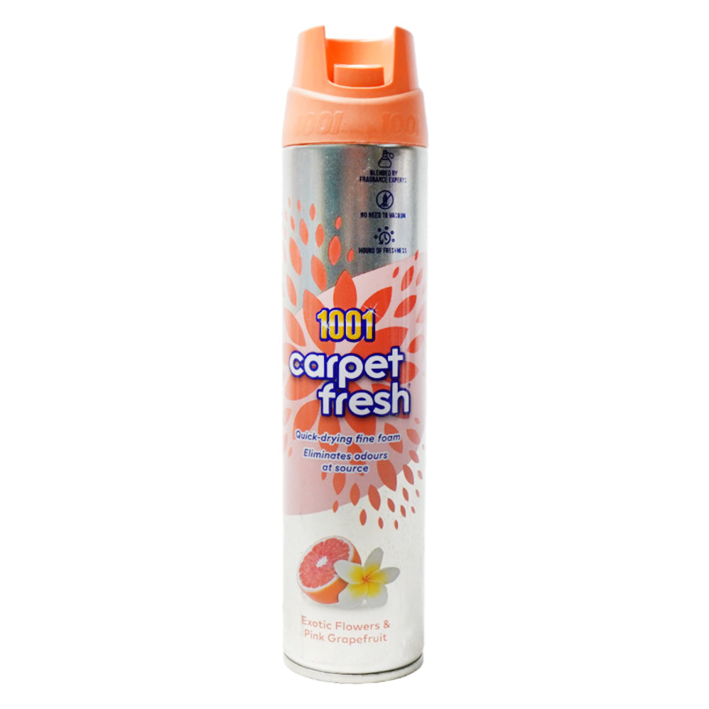1001 CLEANER CARPET FRESH PINK FLOWER & GRAPEFRUIT 300 ML Default Title - MamasJan Grocery Nonfood