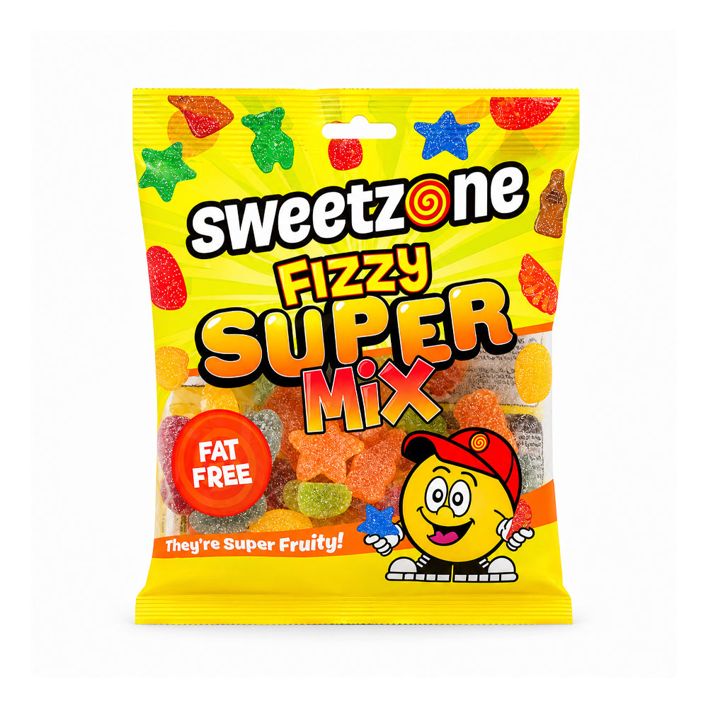 SWEETZONE FIZZY SUPER MIX JELLY 170 GM Default Title - MamasJan GroceryFoods