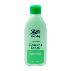 BOOTS EVERYDAY CUCUMBER CLEANSING LOTION 150ML Default Title - MamasJan skincare